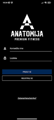 Android application Anatomija screenshort
