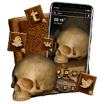 Cover Image of Download Skull Book Launcher Theme  APK