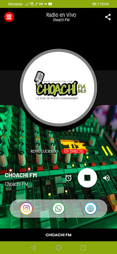 Android application Choachi Fm screenshort