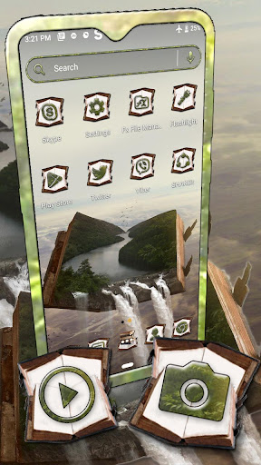 Fantasy Book River Theme Screen 3
