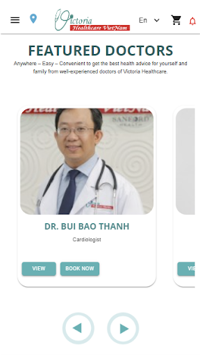 VIC CARE Screen 2