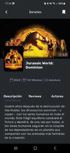 Android application Marcelo Dominguez - FilmsApp screenshort