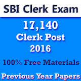SBI Clerk Exam 17,140 Posts icon
