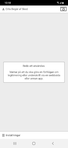 Android application Mobilt EFOS screenshort