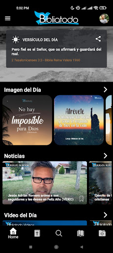Android application BIBLIATODO Biblia Reina Valera screenshort
