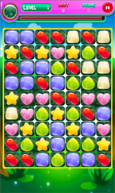 Jelly Garden Match 3 Fun - Screenshot 4