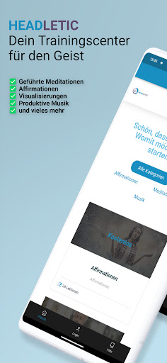 Android application Trainingscenter für den Geist screenshort