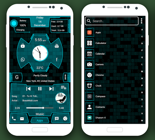Screenshot of Nextgeneration Launcher 2