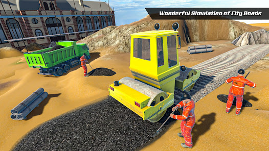 Captura de Pantalla 10 House Construction Truck Game android