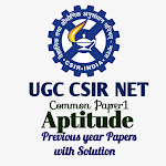 Cover Image of ダウンロード UGC-CSIR NET Solved Paper1  APK