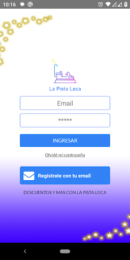 Android application La Pista Loca screenshort