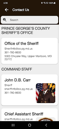 Prince George’s Sheriff MD Screen 2