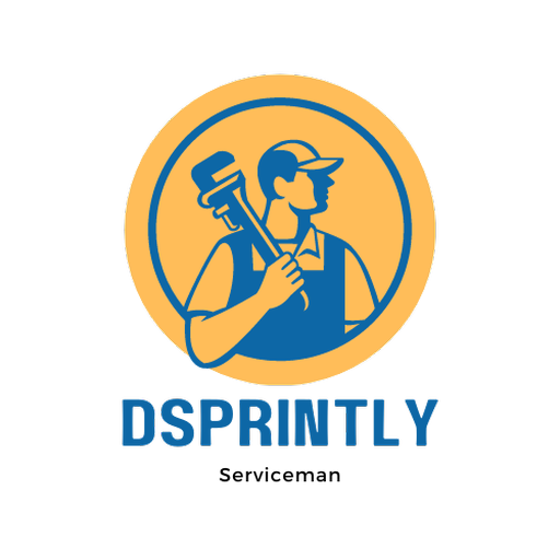 Dsprintly Serviceman logo