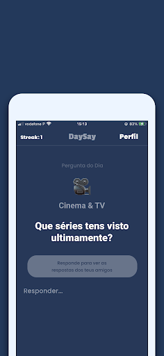 DaySay Screen 2
