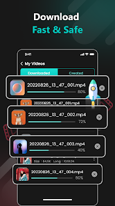 Captura 10 TopClipper - TikTok Downloader android