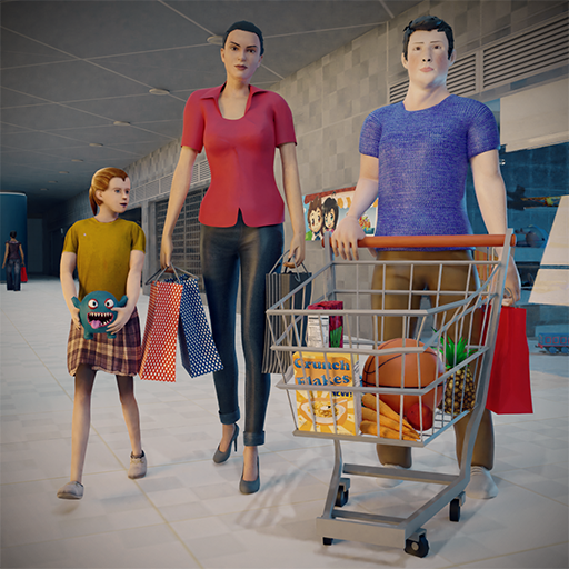 Virtual Mother Supermarket 3D logo