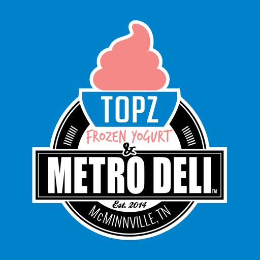 TOPZ Frozen Yogurt Metro Deli logo