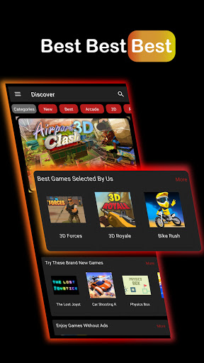 Web Games Portal - 1400+ Games Screen 2
