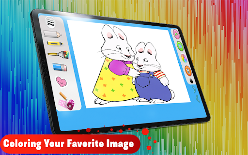 Bunny Max Coloring Ruby Screen 2