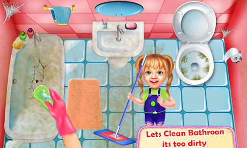 House Cleanup : Cleaning Games