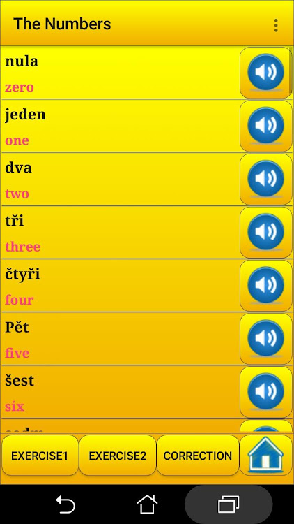 Learning Czech language - 15 - (Android)