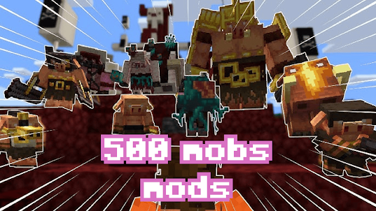 500 Mobs Mod for Minecraft PE