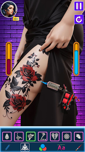 Tattoo Games - Tattoo Creator Screen 3