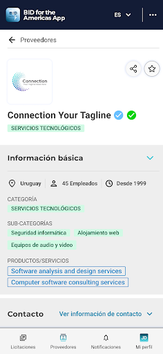 BID for the Americas App screenshot 7