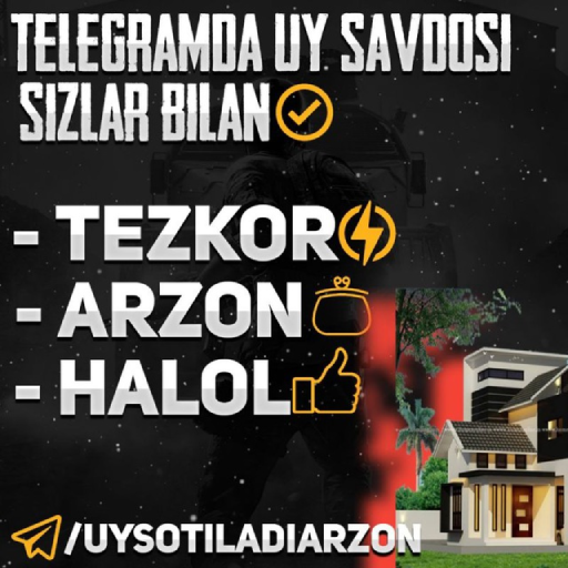 Uy sotiladi/Uy bozori Logo