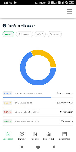 Android application KUBERAKSHI FINANCE screenshort