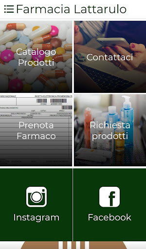 Android application Farmacia Lattarulo screenshort