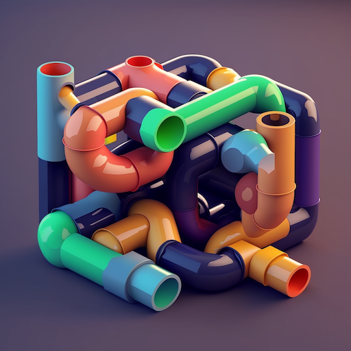 Pipe Stack 3D logo