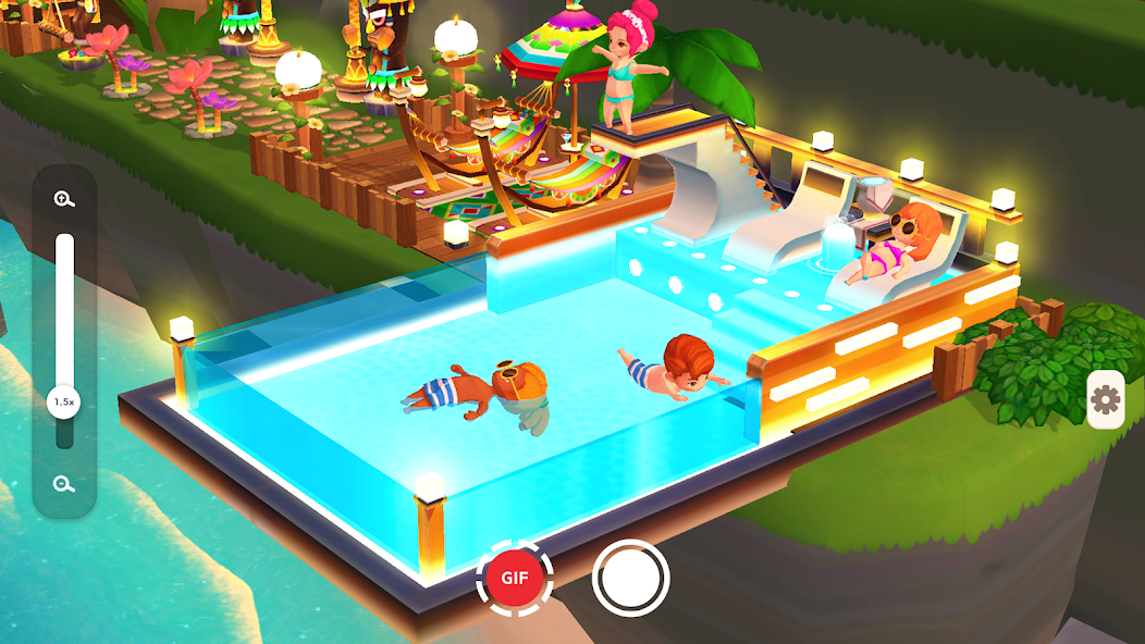 My Little Paradise: Resort Sim(Mod Money)