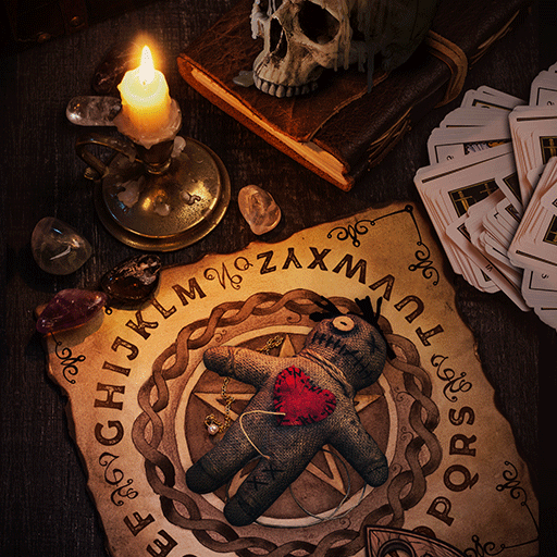 Voodoo Doll - Wallpaper logo