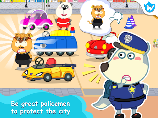 Wolfoo Police And Thief Game