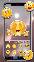 screenshot of Galaxy Background Theme