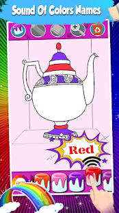 Kitchen Cooking Coloring Pages Screenshot