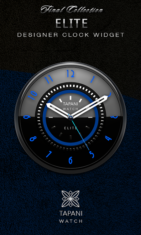ELITE Designer Clock Widget bl - 2.80 - (Android)