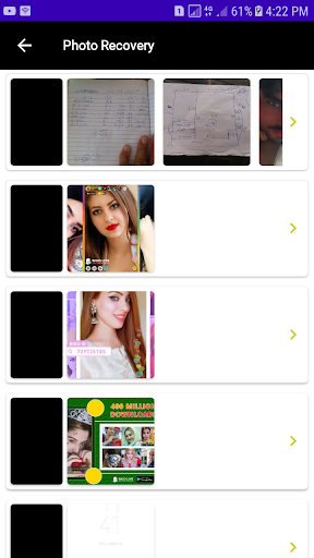 Recover Deleted All Data Screen 3