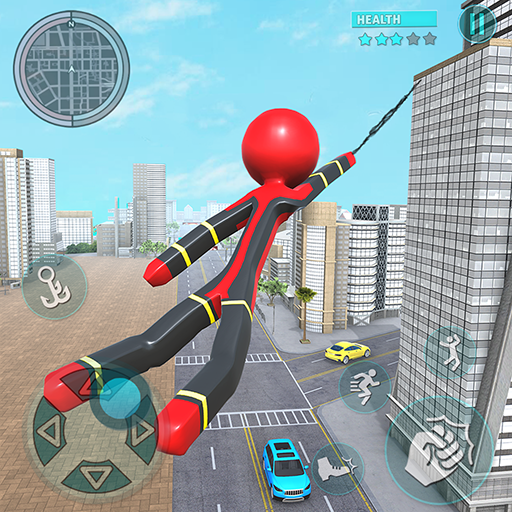 Rope Hero Spider Stickman War 1.0.9 Icon