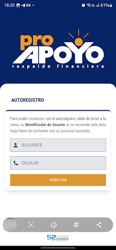 ProApoyo Screen 2