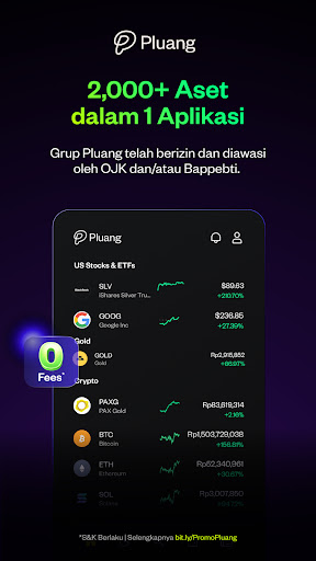 Pluang: Trading Saham & Crypto screenshot 1