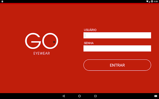 Android application GO Eyewear screenshort