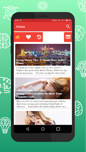 Money Saving Goals - Tips Screen 3