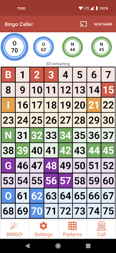 Bingo Caller 4.0.1 screenshots 1