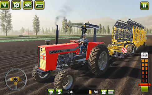Real Farming Tractor Driving mod apk, real farming 2021 free tractor driving 5