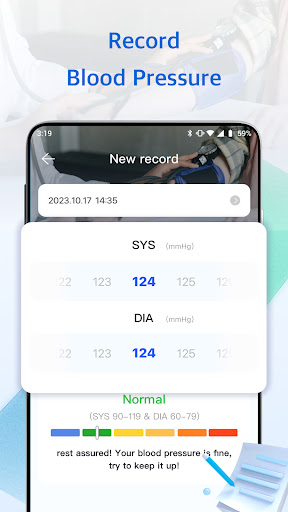 Android application Health Master - Heart Rate screenshort