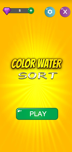 Android application Color Water Sort screenshort
