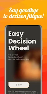 Easy Decision Wheel - Roulette