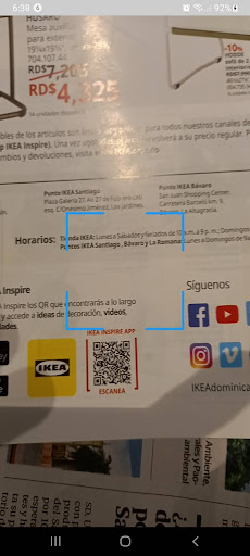 Mi Lector QR Screen 3